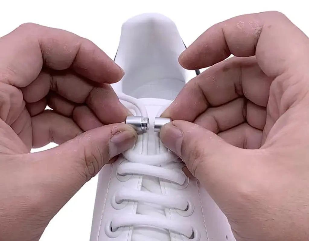 EZLACE - Elastic Shoelaces with Metal Capsules
