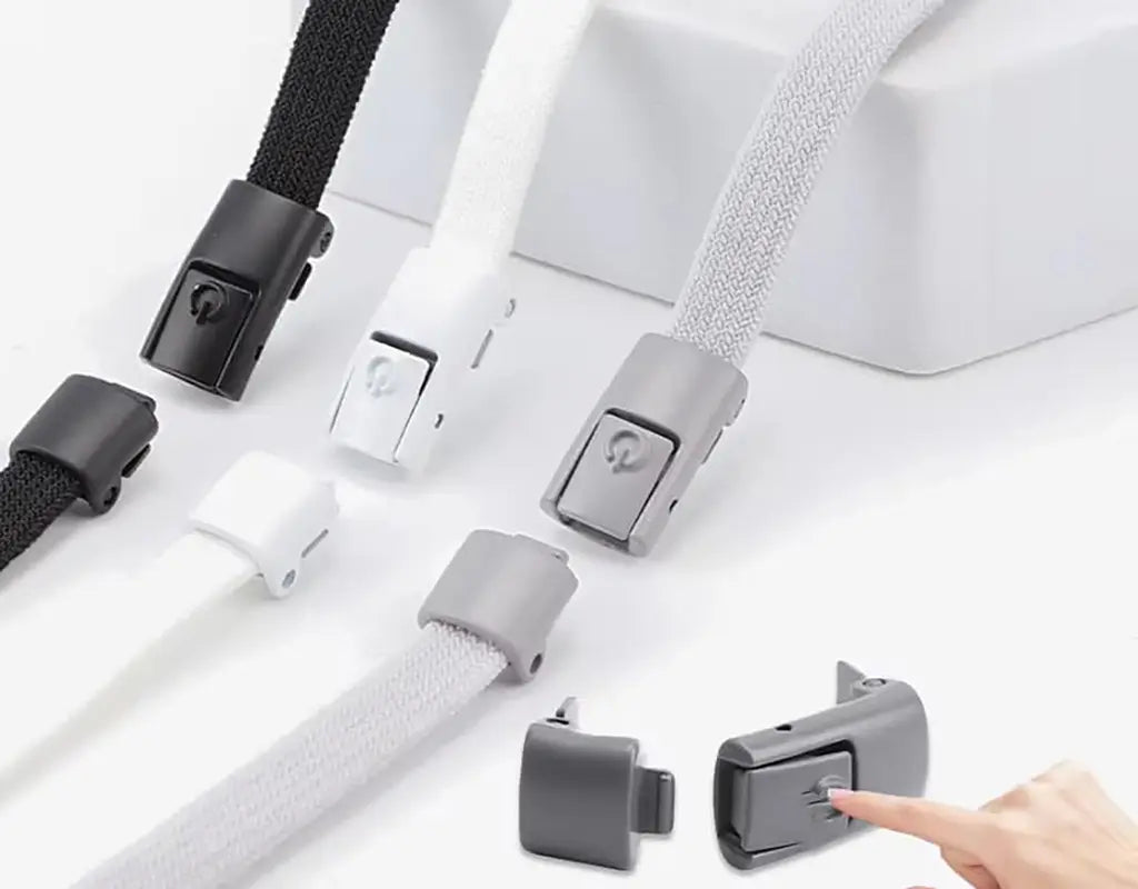 EZLACE - Elastic Shoelaces with Press Closure