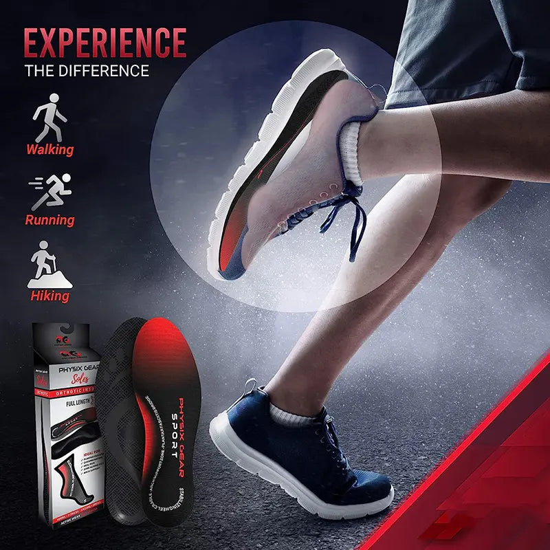 OrthoMax - insoles for flat feet pain relief