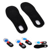 Soft air cushioning and airflow orthopedic insole with stable support