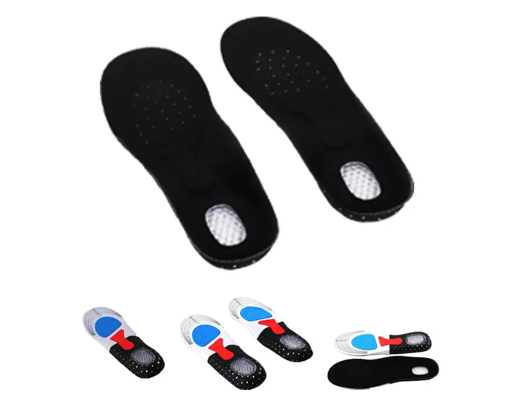 Soft air cushioning and airflow orthopedic insole with stable support