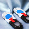 Soft air cushioning and airflow orthopedic insole with stable support