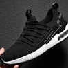 Black Sneakair III Running shoes white with easy slip in design and elastic shoe laces for easy fit.